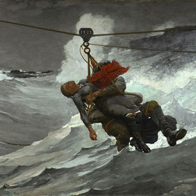 Splash Image - Rescue Me: Kathleen A. Foster on Winslow Homer's The Life Line 