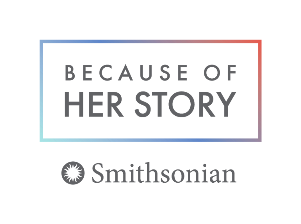The logo of the Smithsonian's Women's History Initiative 