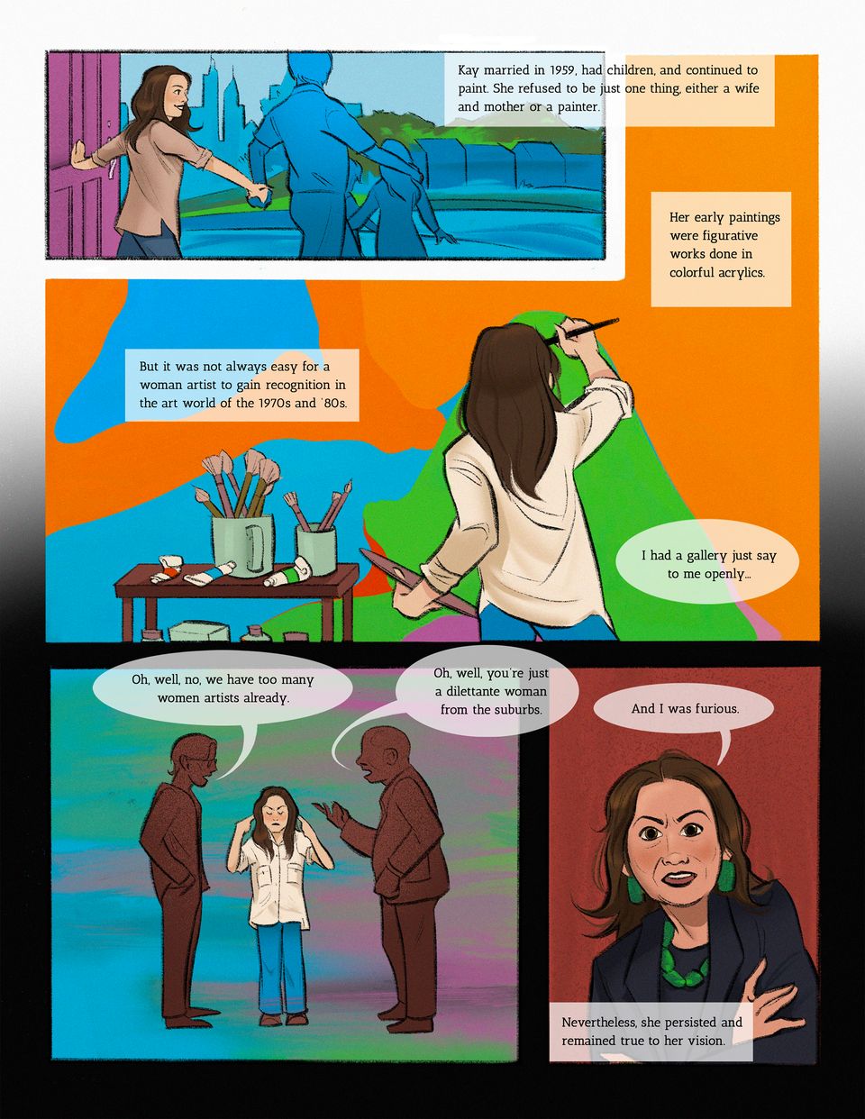 Kay WalkingStick Comic - Page 2
