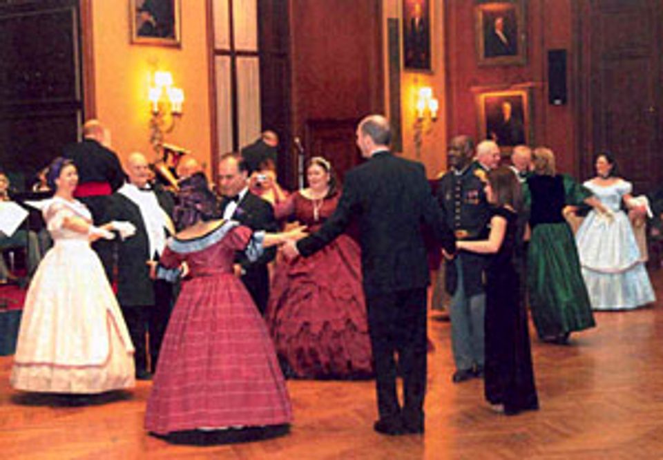 Members of the Victorian Dance Ensemble
