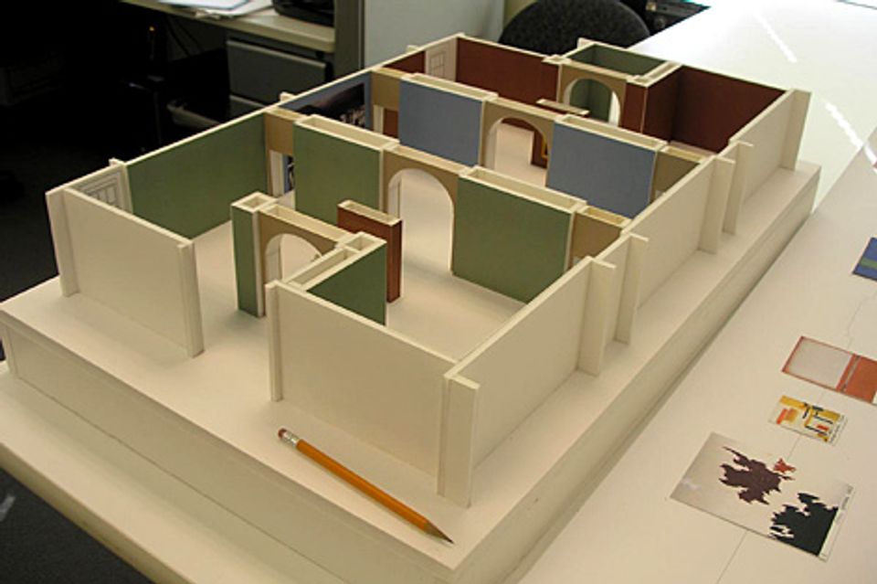 Scale Model of the Gallery for “Kindred Spirits”