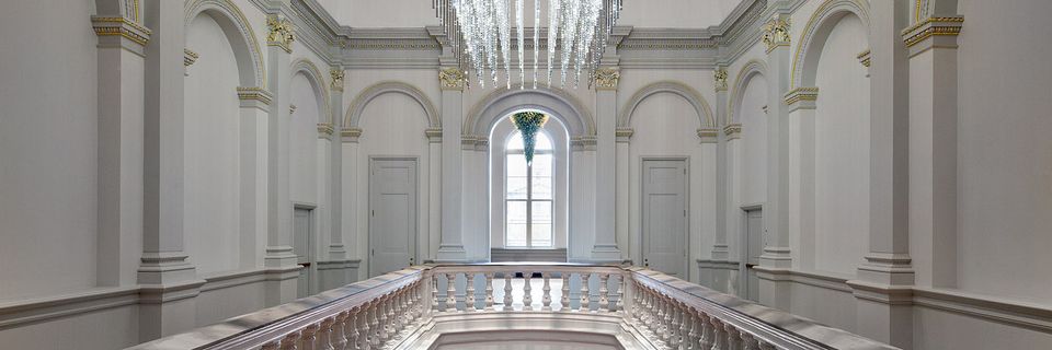 This is a photograph of the interior of the Renwick Gallery. 