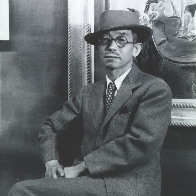A picture of artist Yasuo Kuniyoshi.