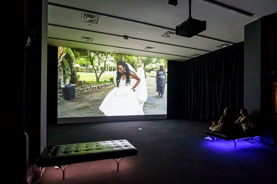 Installation view of the exhibition "Musical Thinking."