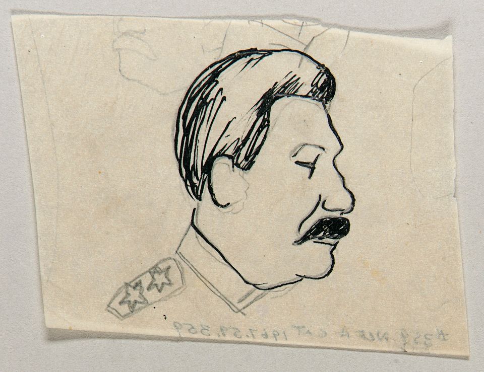 Young Joseph Stalin drawing painting by billyboyuk on DeviantArt