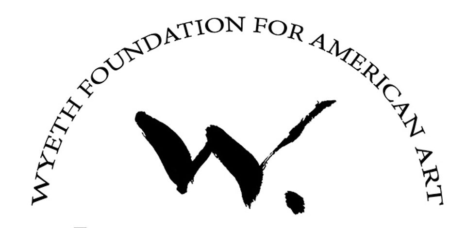 Logo with a "W" and the name "Wyeth Foundation for American Art."