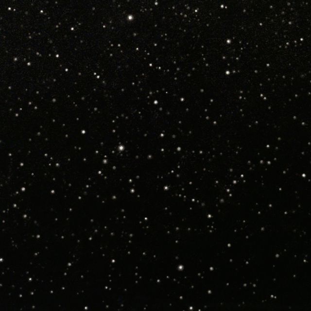 Dark starry night sky