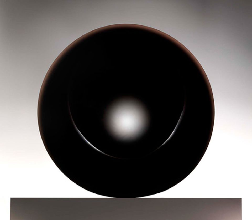 Eversley's black object made from cast polyester resin. 