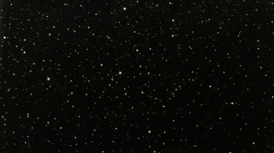 Dark starry night sky