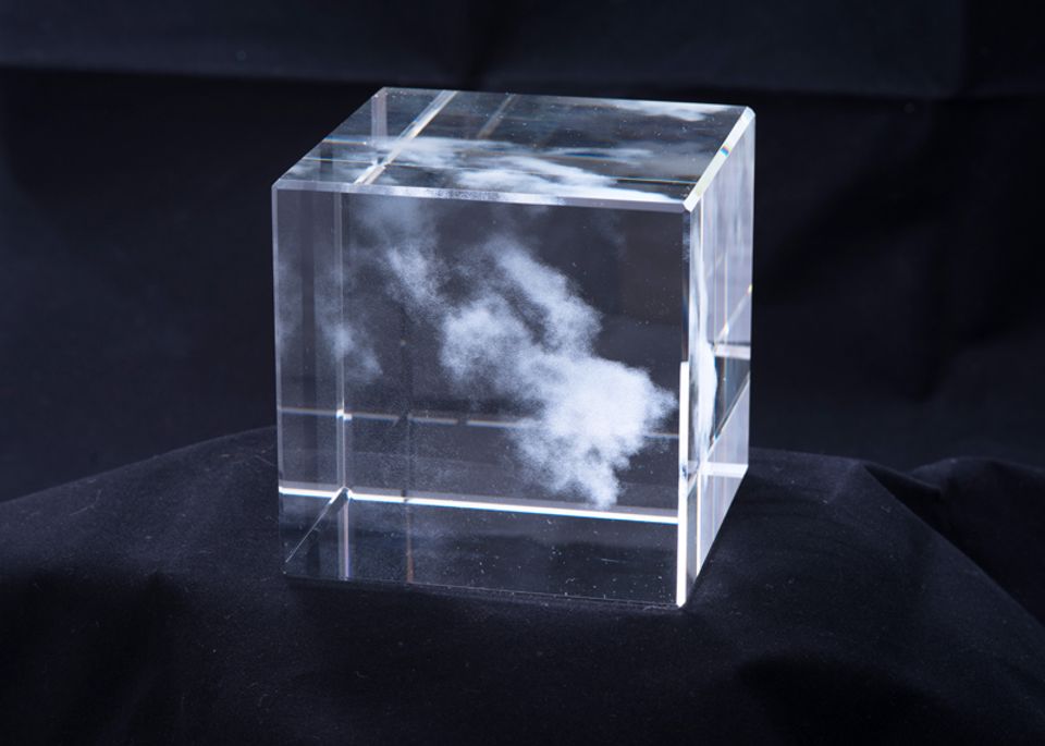 A glass square 