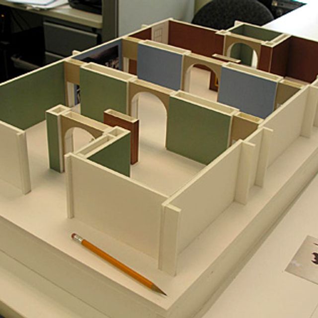Scale Model of the Gallery for “Kindred Spirits”
