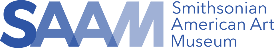 Smithsonian American Art Museum Blue Logo
