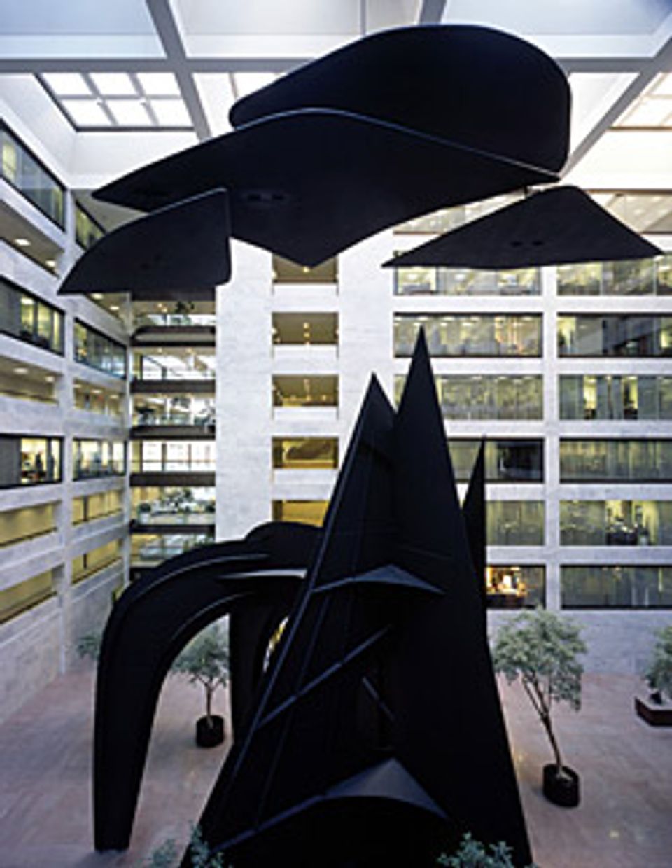 Alexander Calder's Mountains and Clouds at the Hart Building
