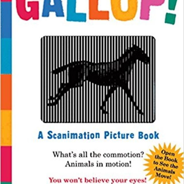 Gallop! A Scanimation Picture Book by Rufus Butler Seder