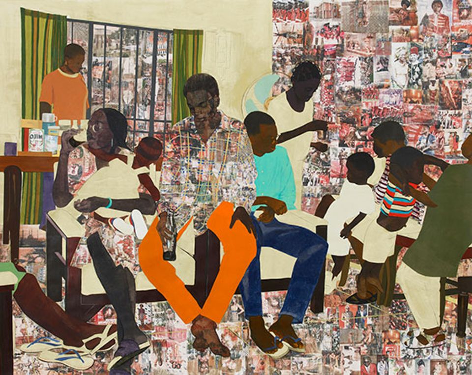 Splash Image - Njideka Akunyili Crosby Wins the 2014 James Dicke Contemporary Artist Award