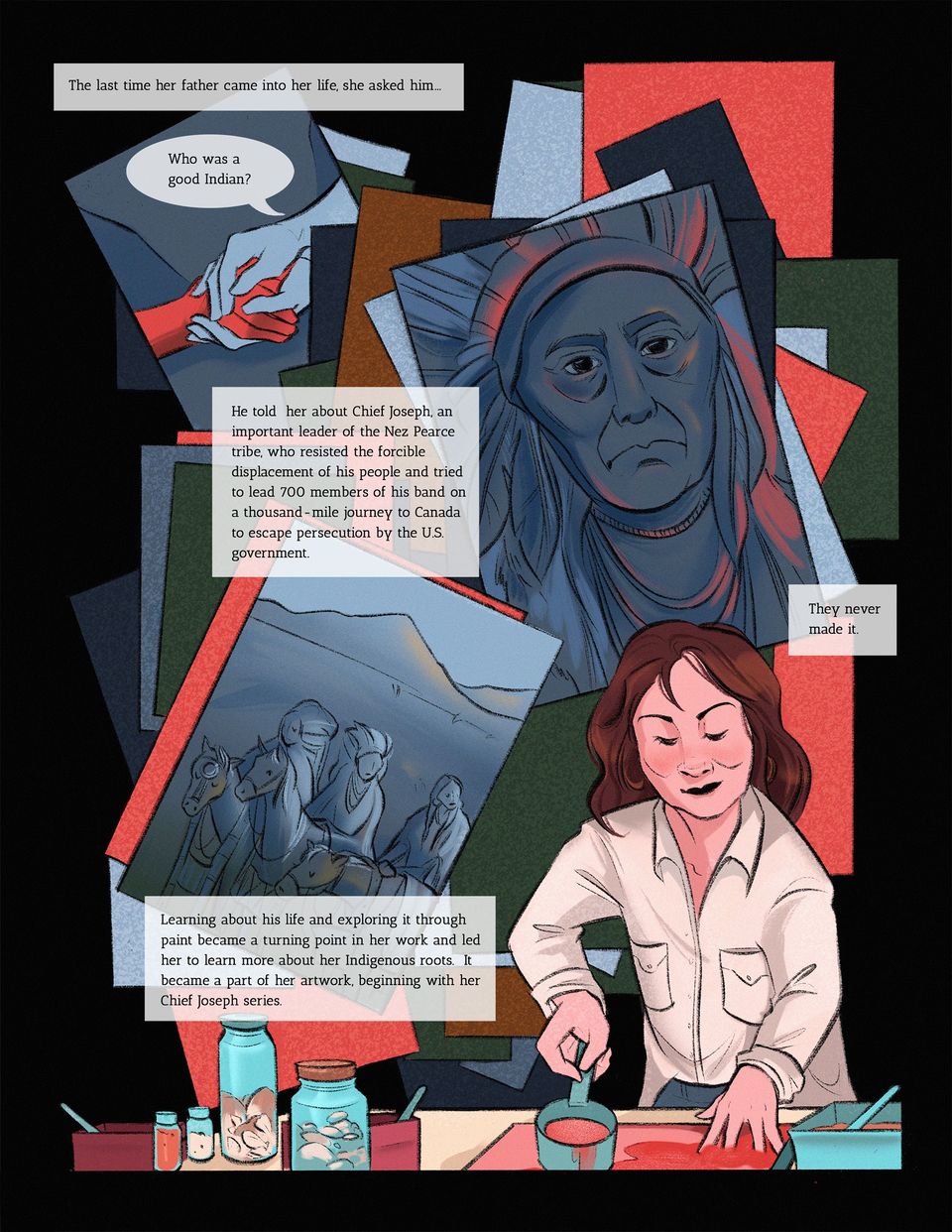 Kay WalkingStick Comic - Page 4
