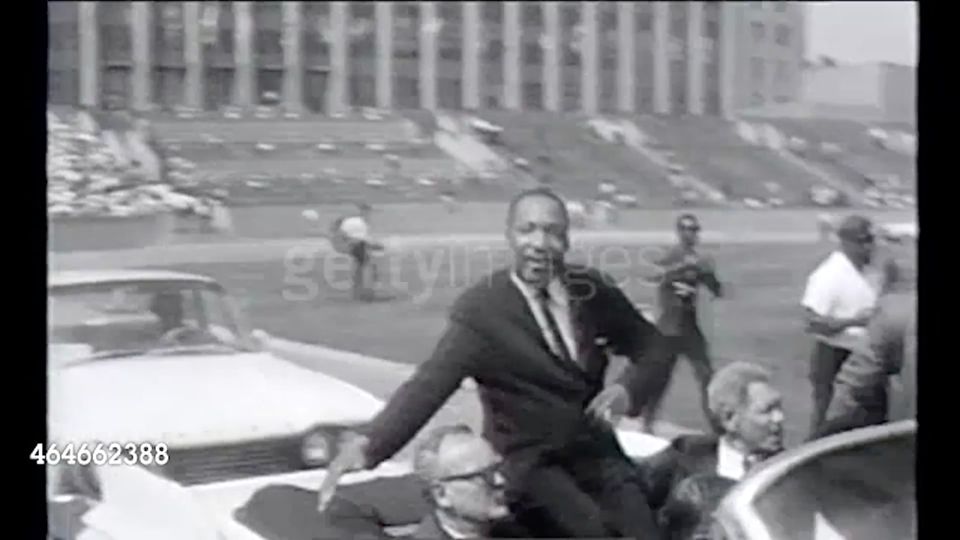 Image still for Martin Luther King Jr. from Arthur Jafa's Love is the Message, The Message is Death. 