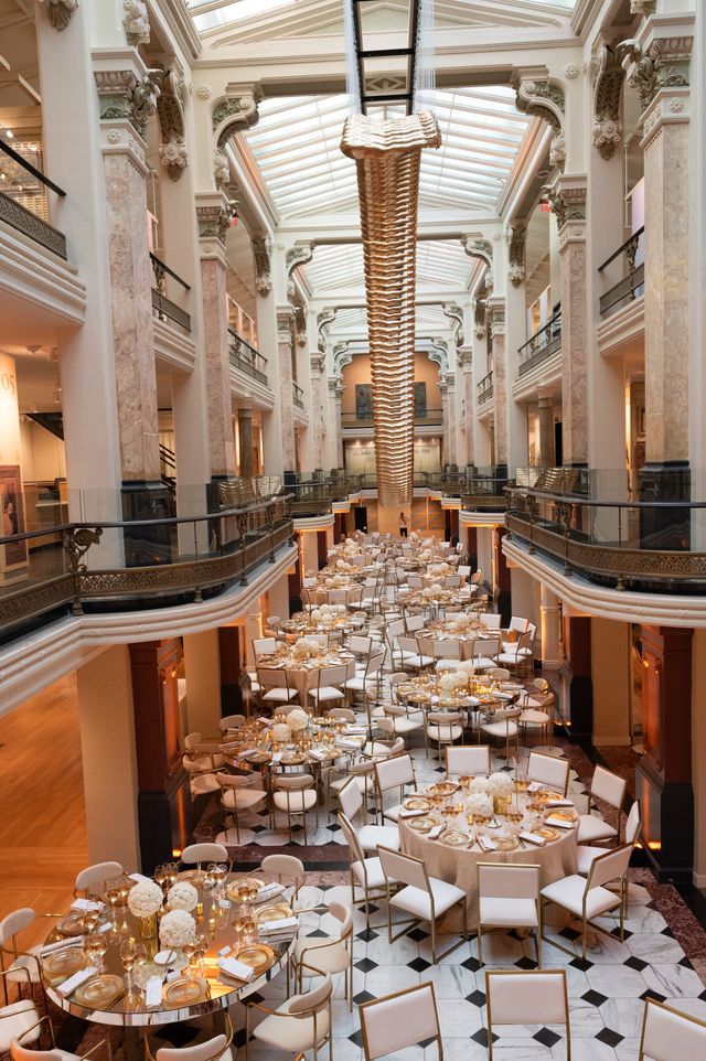 Dinner event at the Luce Foundation Center