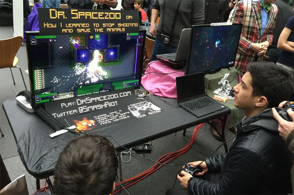 Splash Image - Submit Your Game to the 2017 SAAM Arcade!