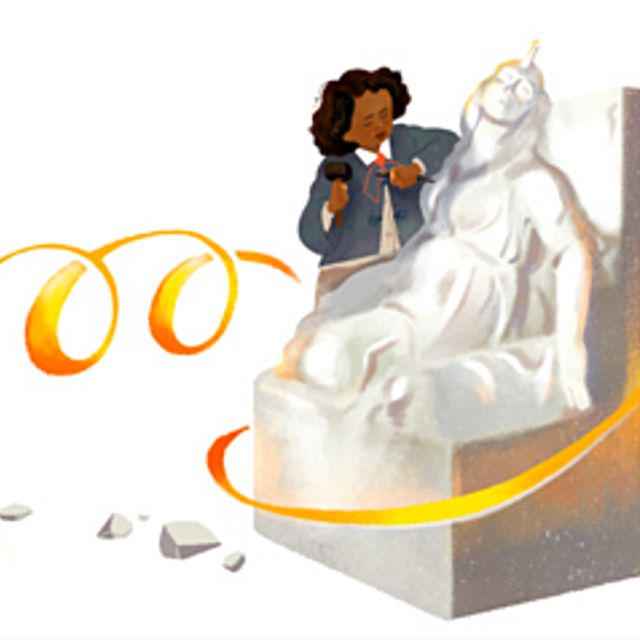 Splash Image - Let's Begin Black History Month with Edmonia Lewis' Google Doodle