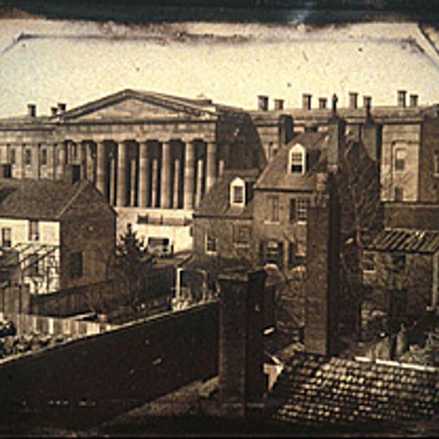 An image of the Patent Office Building from 1846