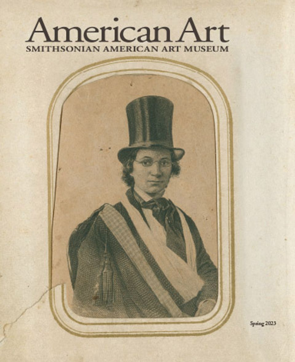 Spring 2023 cover of American Art Journal