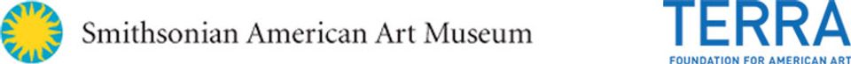 The Smithsonian American Art Museum logo, and the Terra Foundation logo