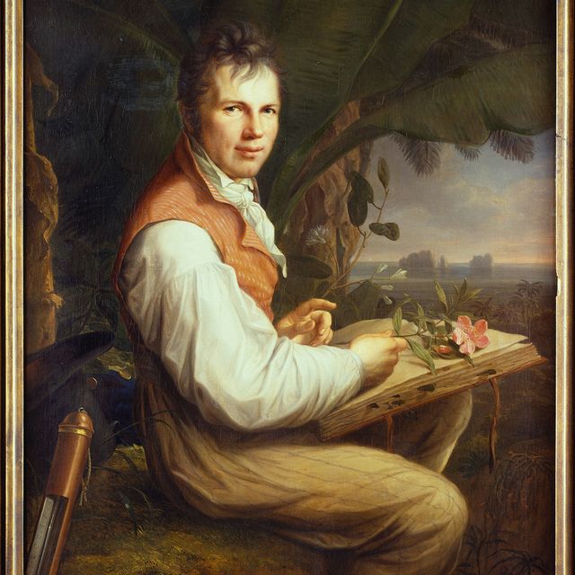 A portrait of a man sitting. 