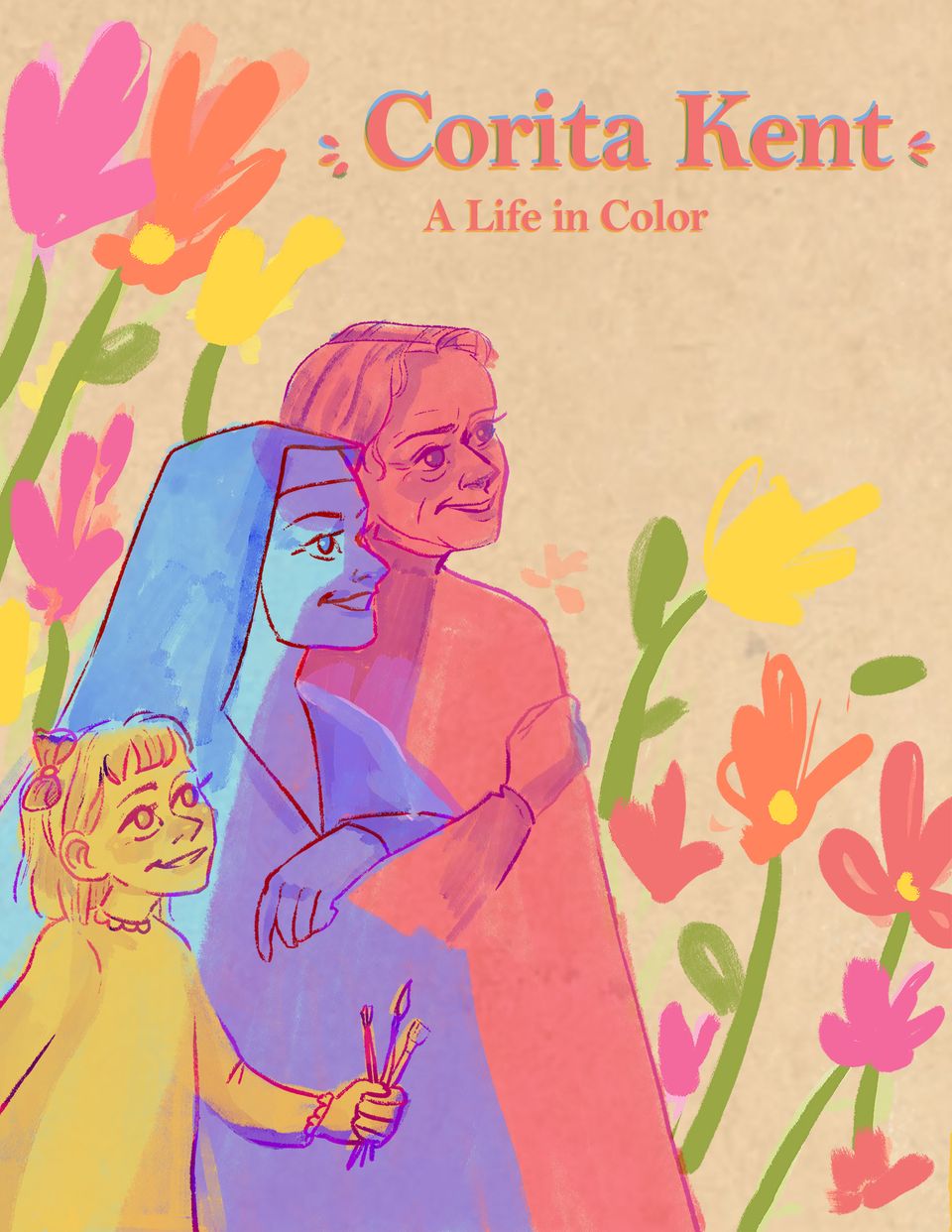 A Life in Color: A Comic About Corita Kent, cover