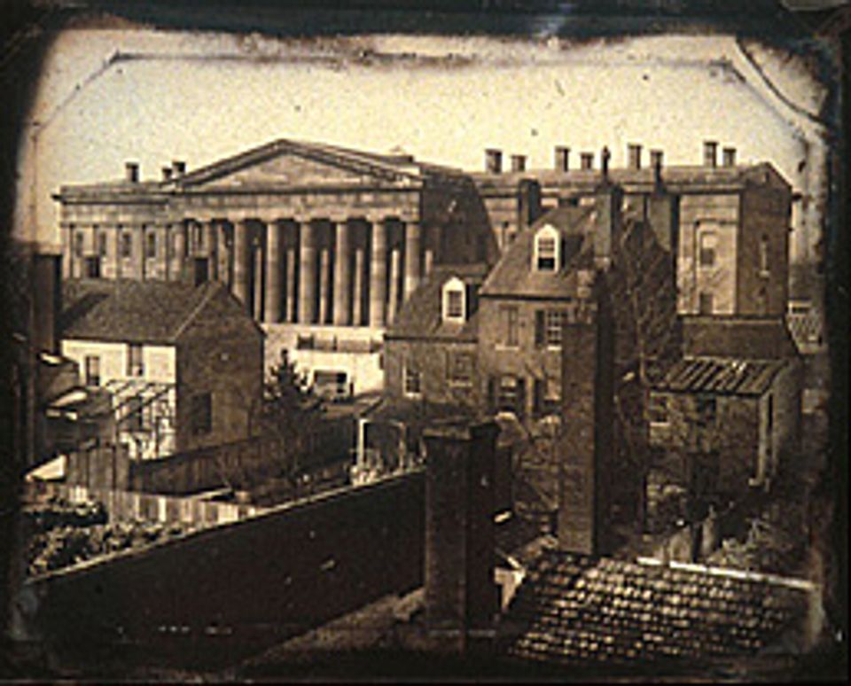An image of the Patent Office Building from 1846