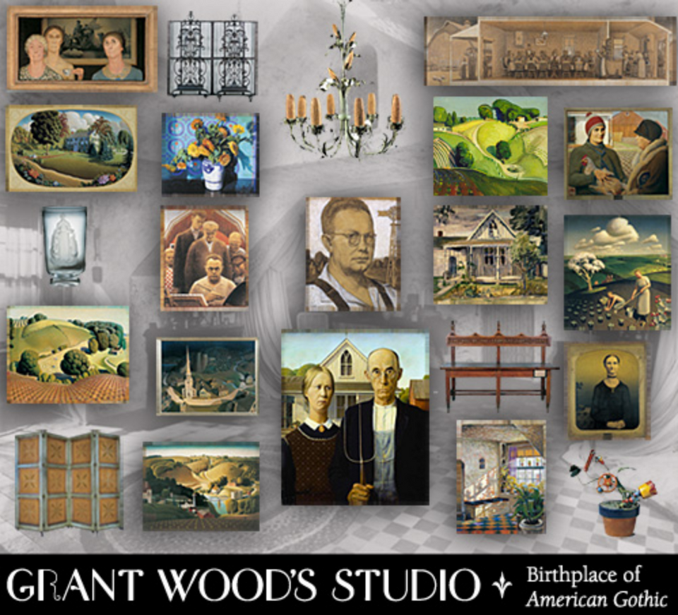 Grant Wood's Studio