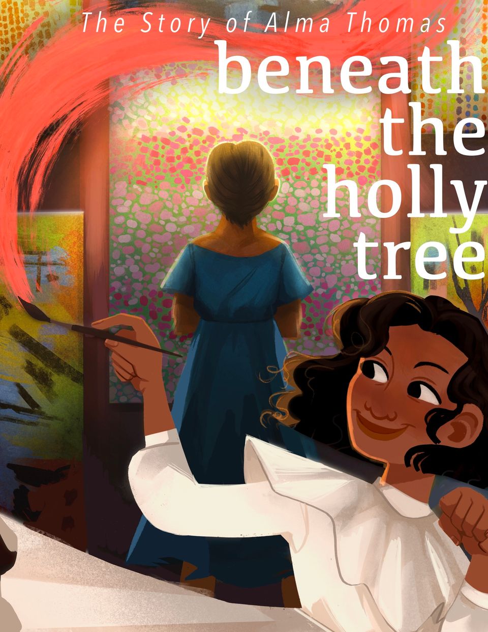 Beneath the Holly Tree: A Comic About Alma Thomas, Cover