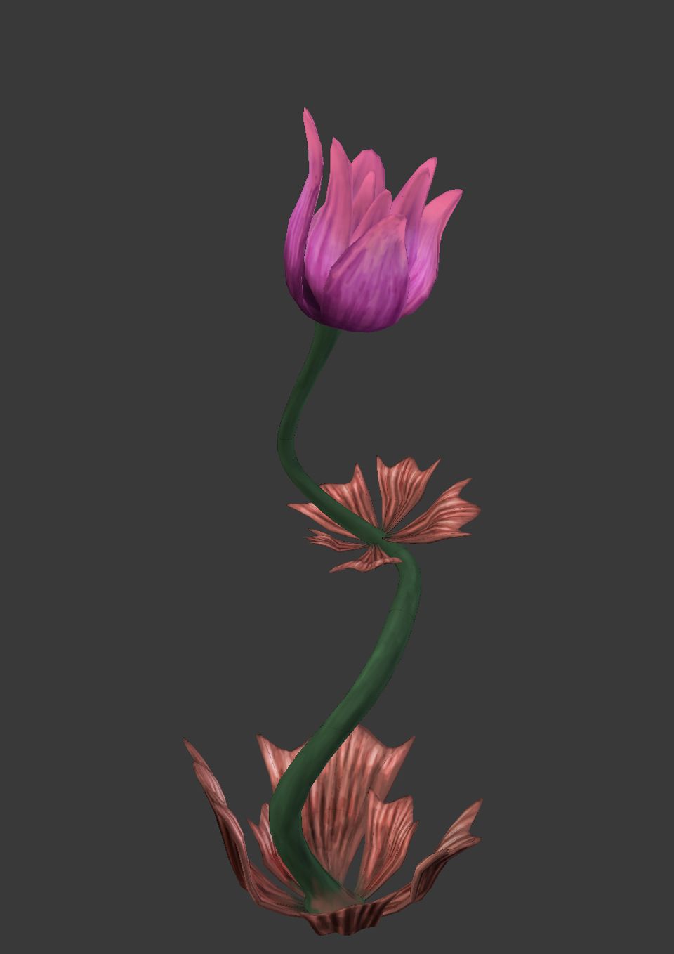 A digital reproduction of a flower.