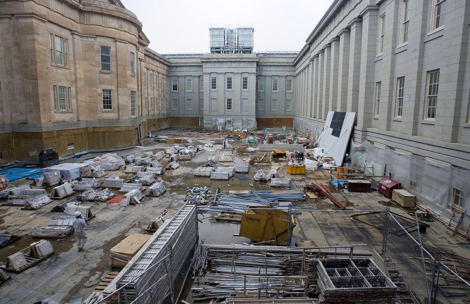 Kogod Courtyard Renovation, 2005