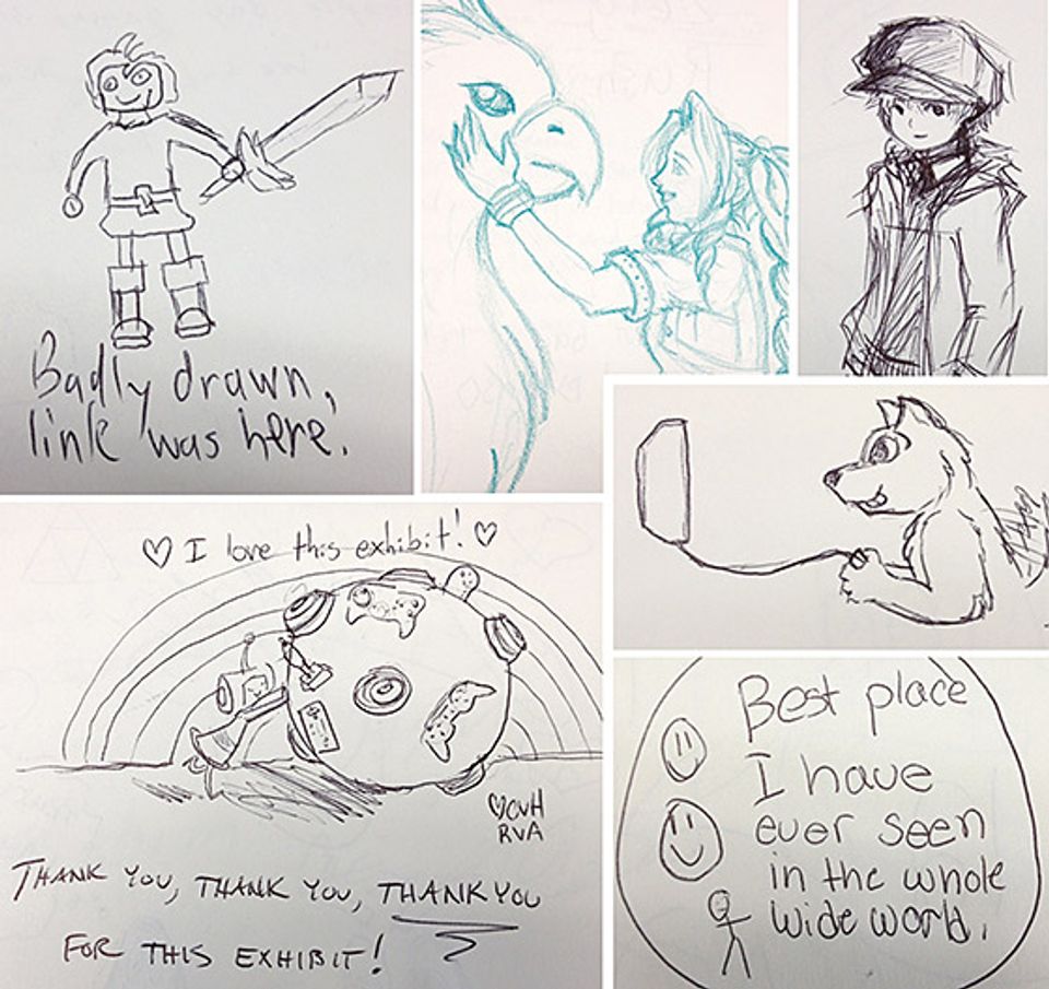 Blog Image 76 - Comment Sketches from The Art of Video Games