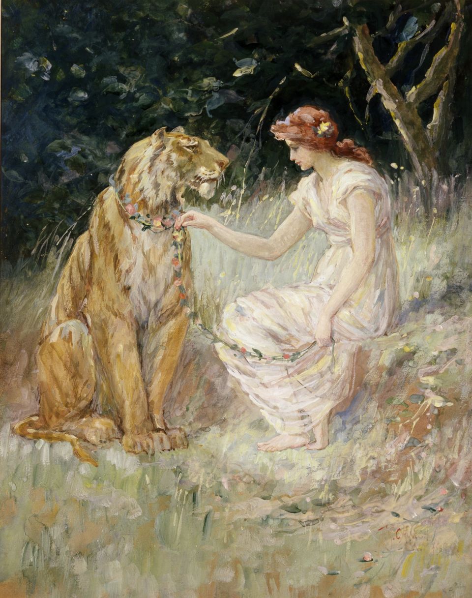 Lady and the Tiger | Smithsonian American Art Museum