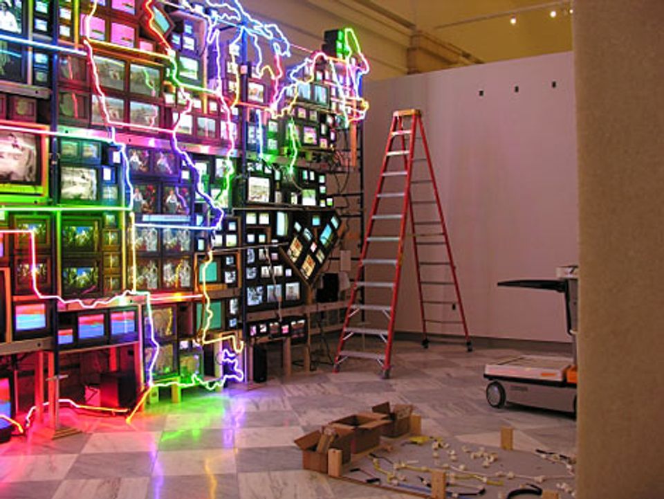 Working on Paik's Electronic Superhighway