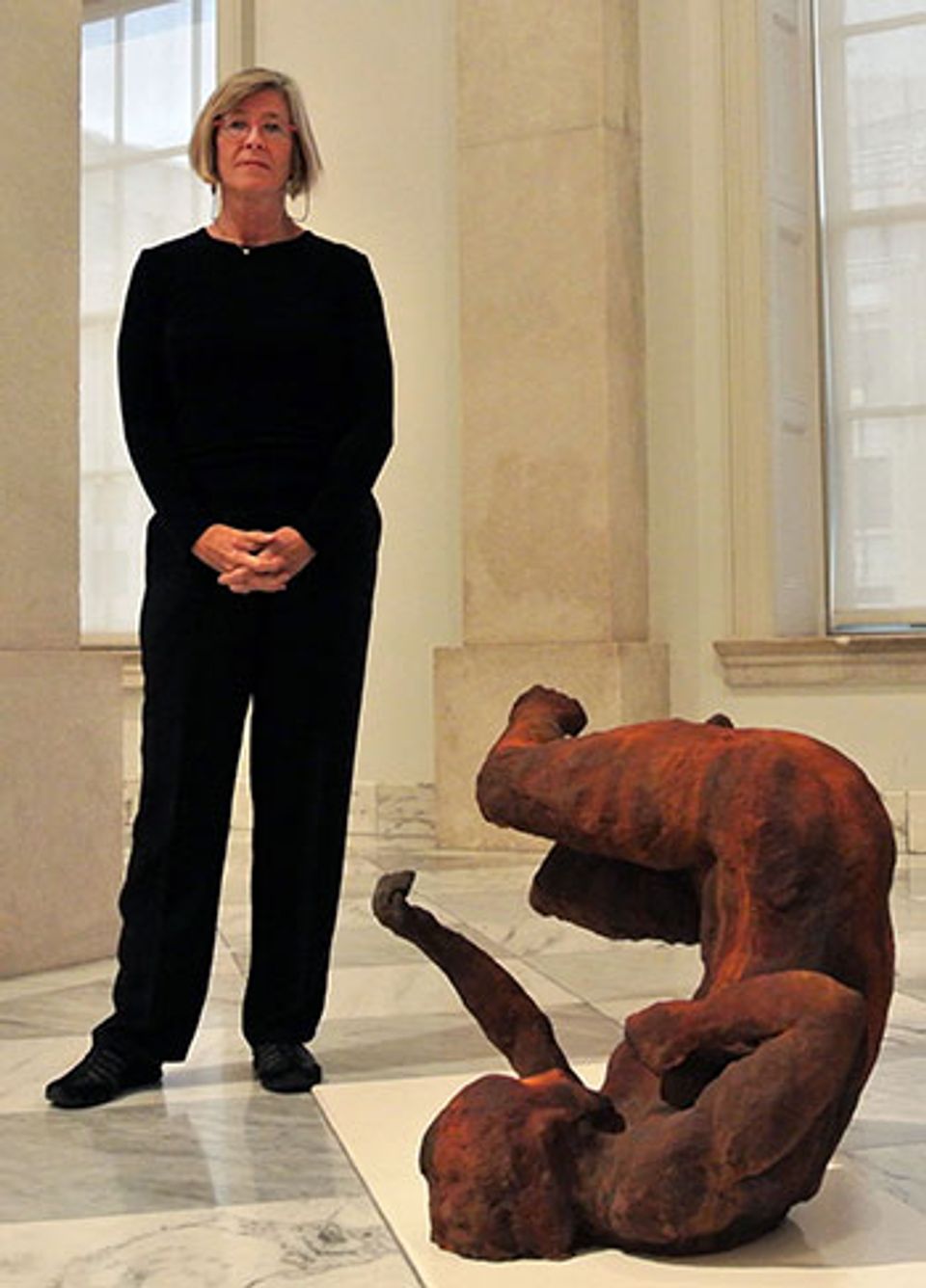 Blog Image 253 - Conservation: Materials and Materiality in Eric Fischl’s Tumbling Woman II
