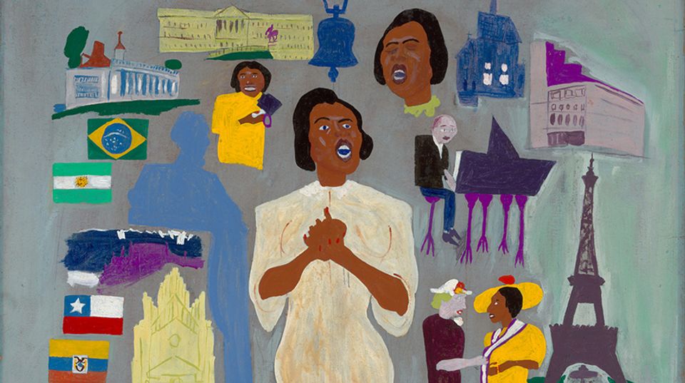 Marian Anderson and symbols that surround her life